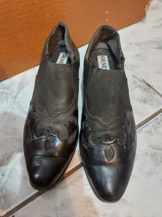 Botas Cowboy Preta - Foto 4