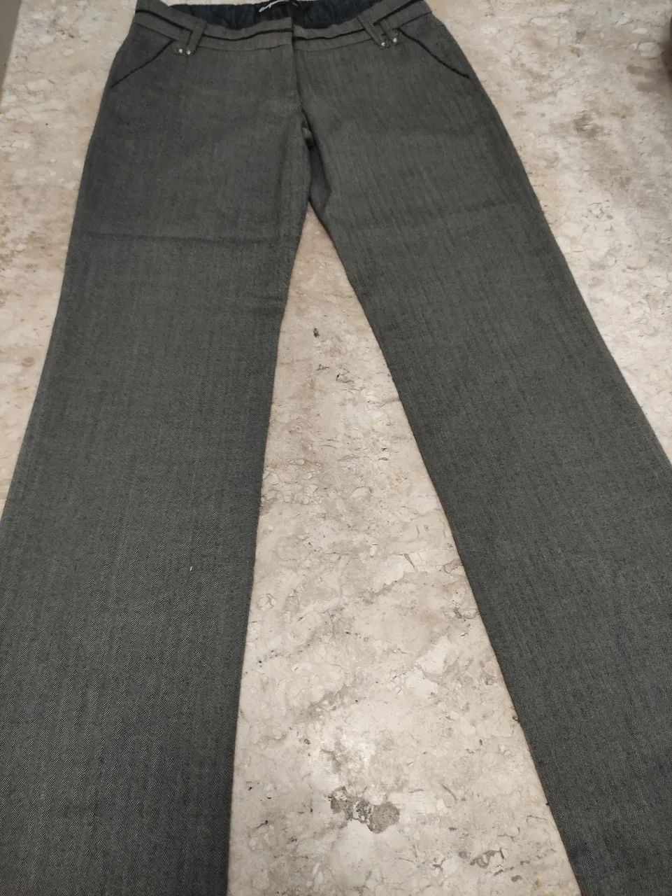 Esquire calça alfaiataria cinza - Foto 2