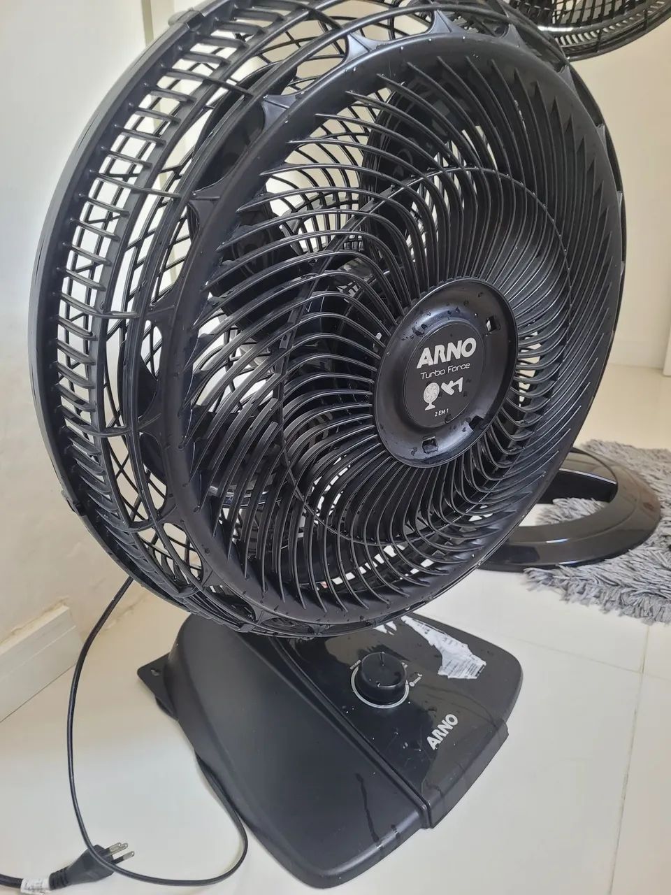 Ventilador Arno Turbo Force 40cm - Preto - Foto 2