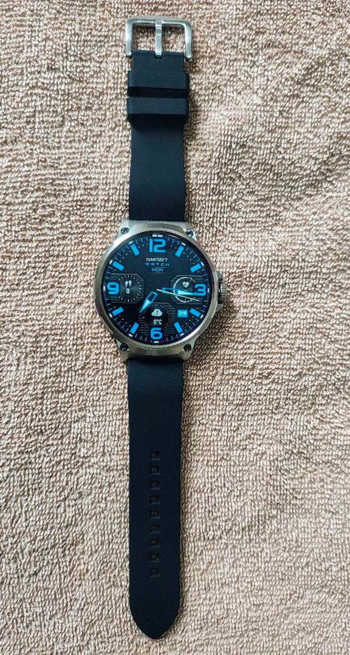 Smartwatch V69 Colmi Max - Cor Prata - Foto 2