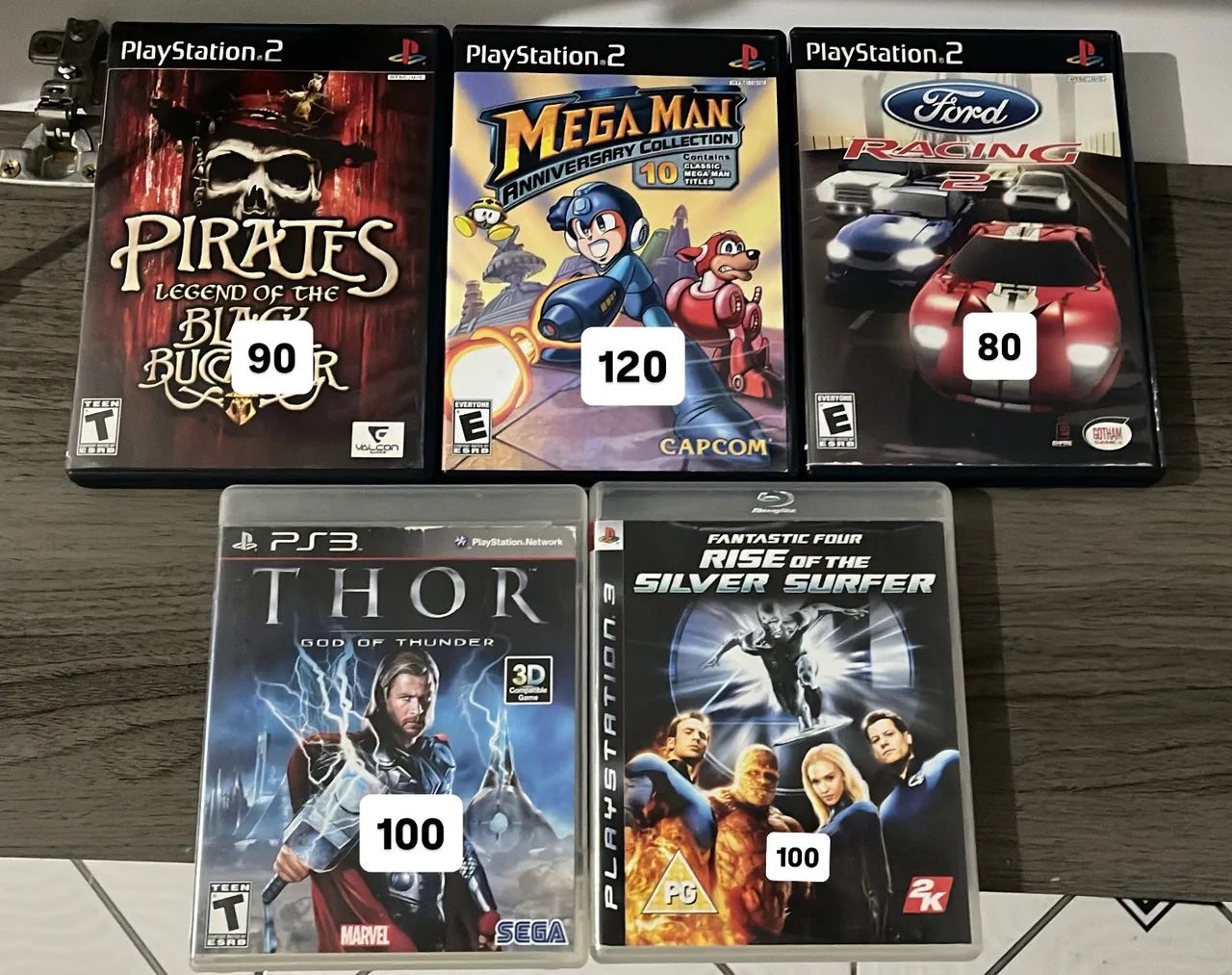 Jogos PS2 e PS3 - ORIGINAIS - Jogos de Vídeo Game - Jardim