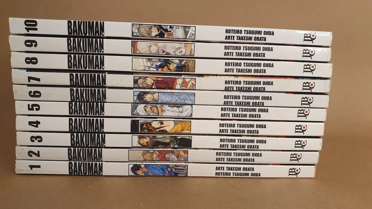 Bakuman - Mangá (Volumes 1 a 10)