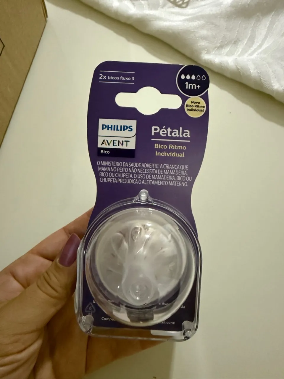 Bico Avent Pétala Bico Ritmo Individual n3
