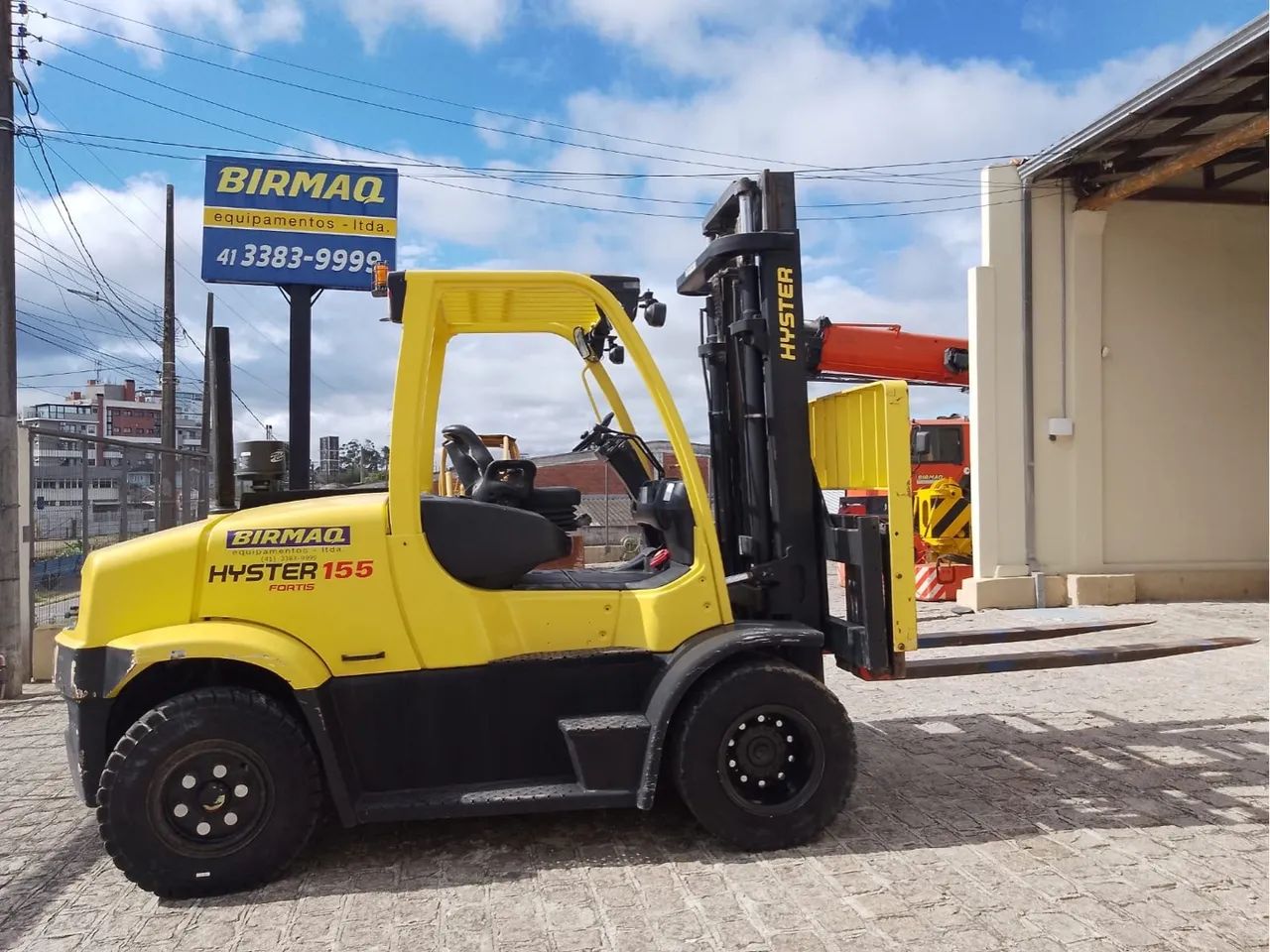 Empilhadeira Hyster H155FT ano 2014 - Foto 2