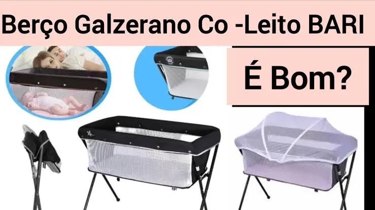 Berço Moisés Co-Leito Bari Galzerano - Lançamento! - Foto 5
