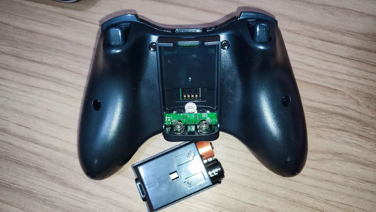 Controle Xbox 360 Wireless - Preto - Foto 3