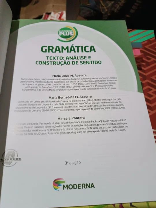 Gramática Moderna Plus - COMPLETO APROVA ENEM TODAS PARTES - Foto 3