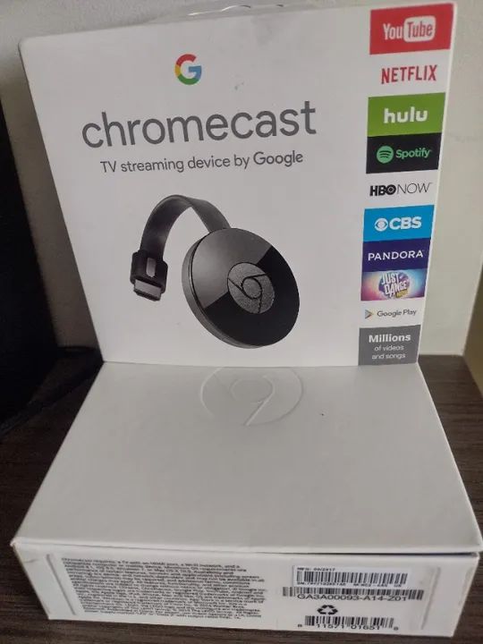  Chromecast 1080p - streaming - 2.4/5 Ghz - surround - screen mirroring - Google - Foto 2