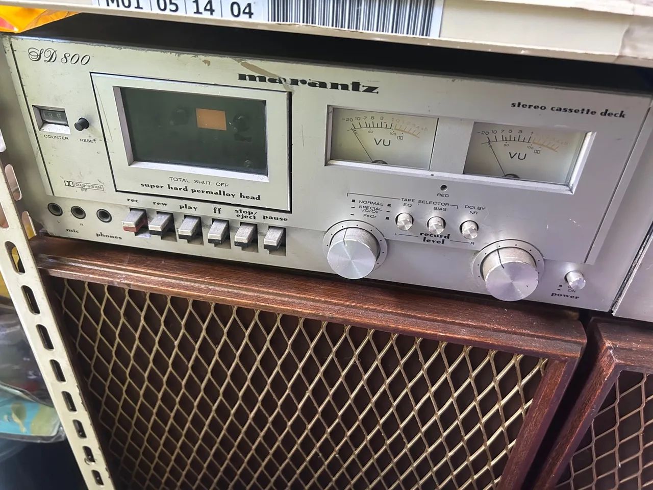 Gravador de fita cassete vintage - Marantz - Foto 3