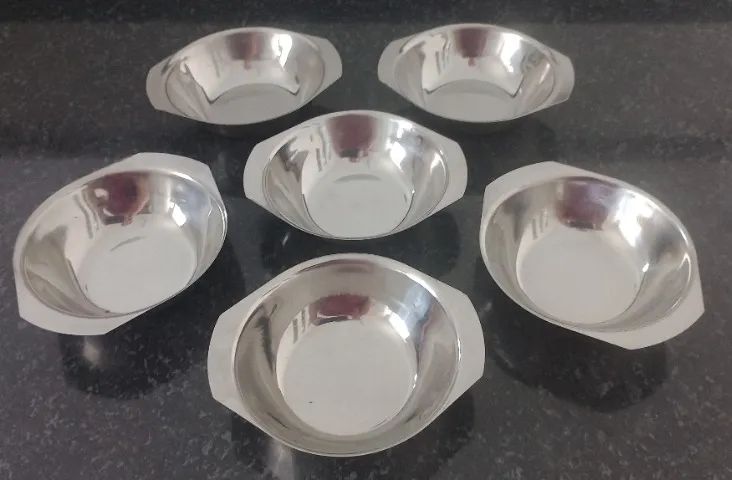 18 unidades de taças para sobremesa de alumínio (3 modelos) - Foto 3