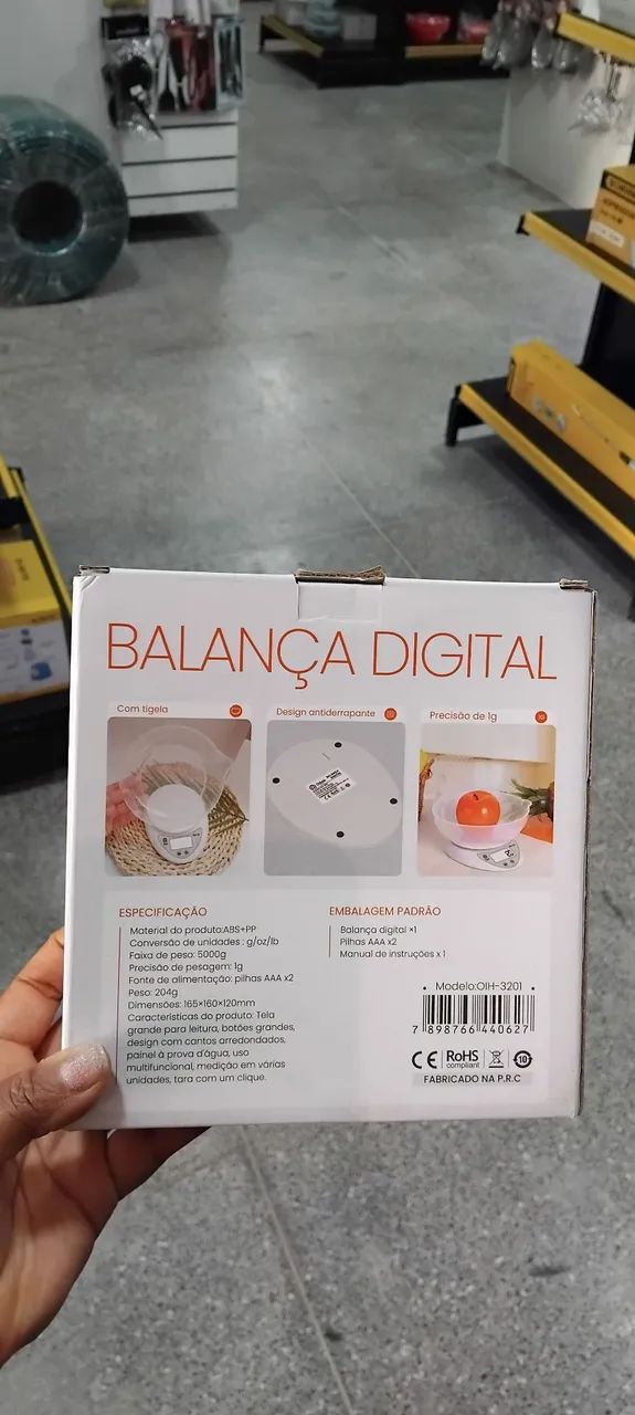 Balança manual digital cozinha  - Foto 2