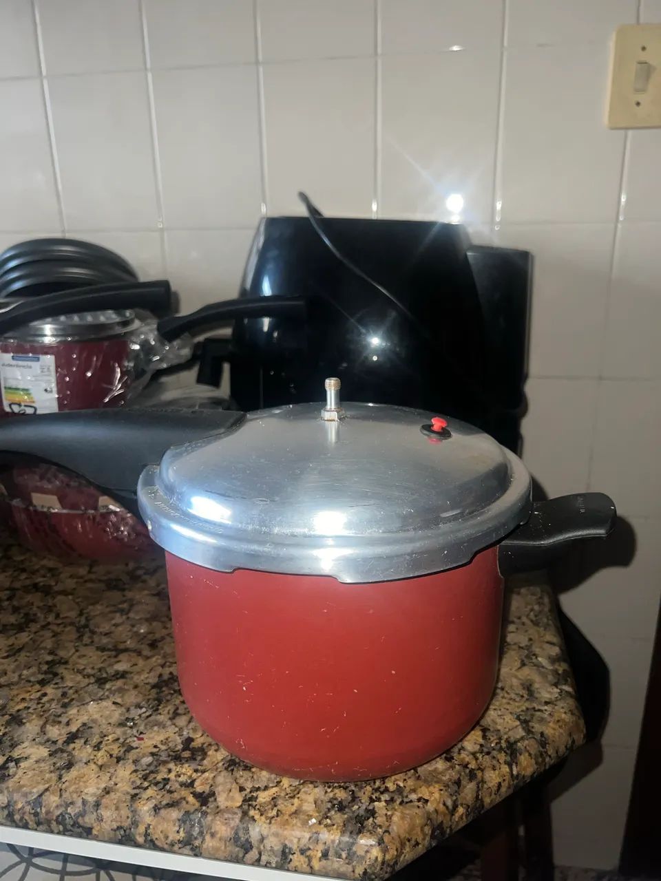 Panela de pressão Tramontina sem a ponteira 