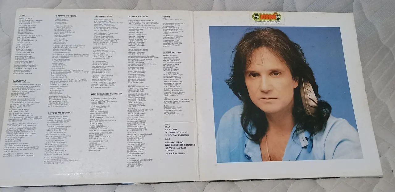 LP Roberto Carlos 1989 Original CBS  - Foto 3