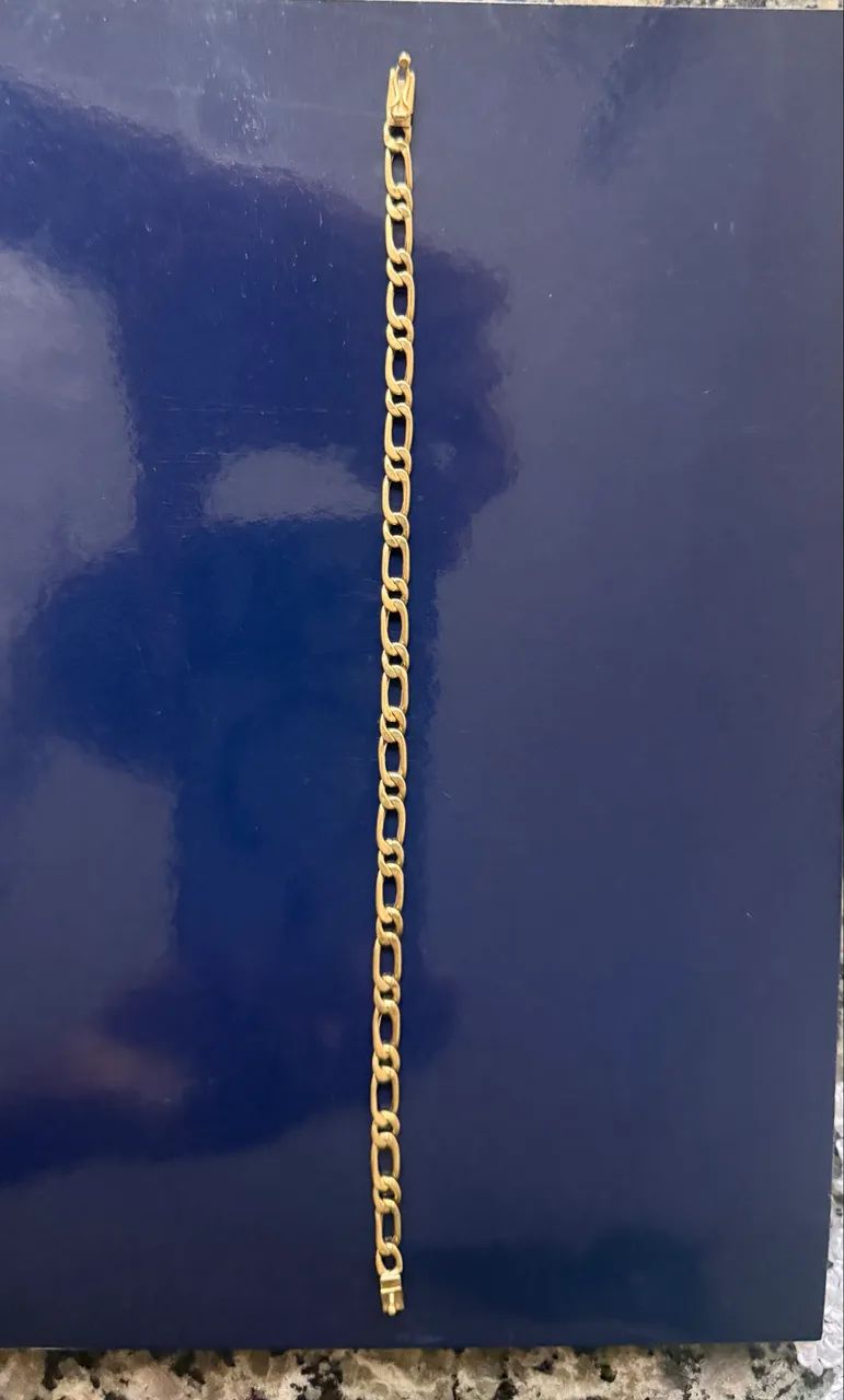 Pulseira de Ouro 4.1 Gm 18K 750 Novissima - Foto 4