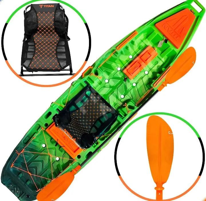 Caiaque Titan Ares selva novo! - Foto 3