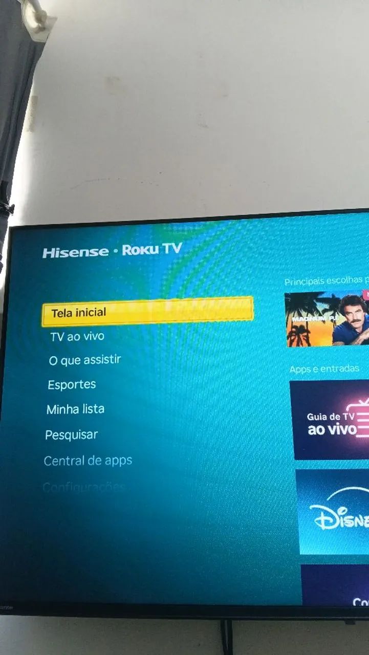 TV Roku 4K Hisense Usada - estado de nova 