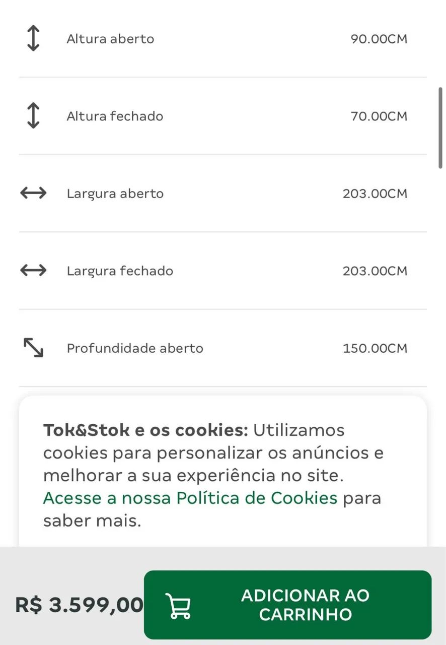 Sofá reclinável Tok&Stok - Foto 2