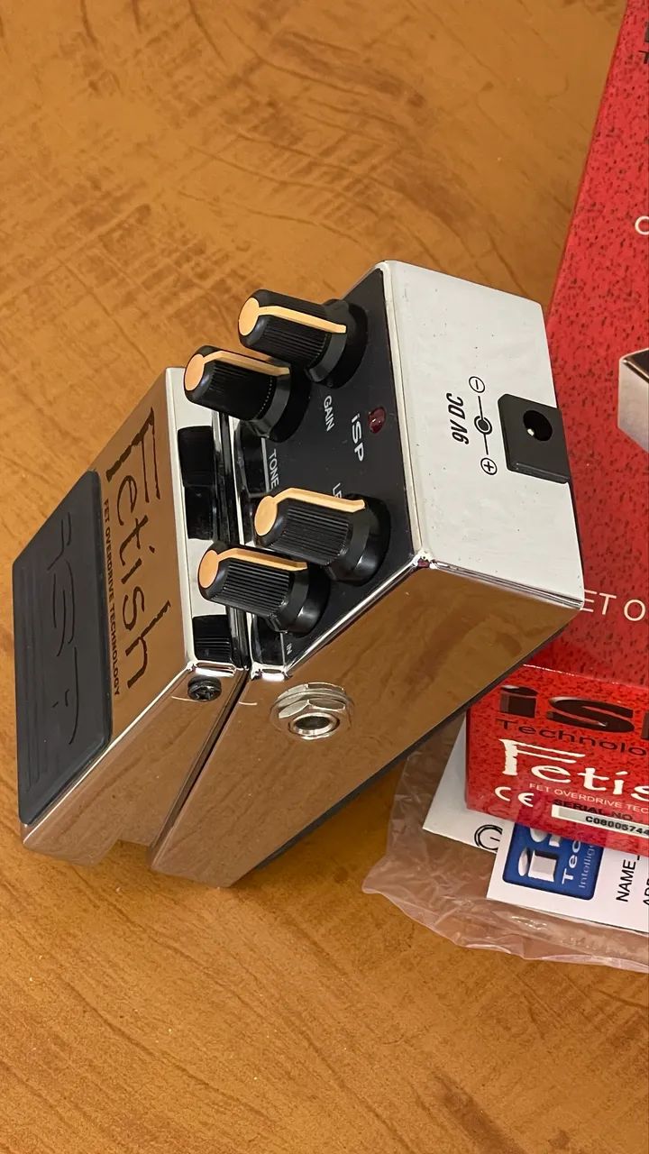 Pedal ISP Fetish Distortion OD Boost ñ jhs boss  - Foto 5