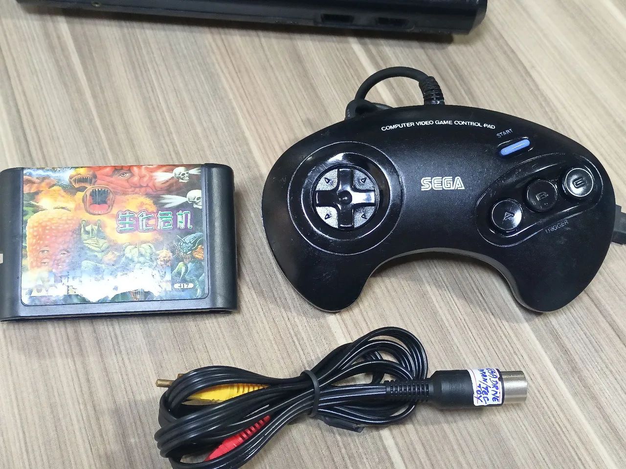 Mega drive Tec Toy completo compatível Sega CD - Foto 2