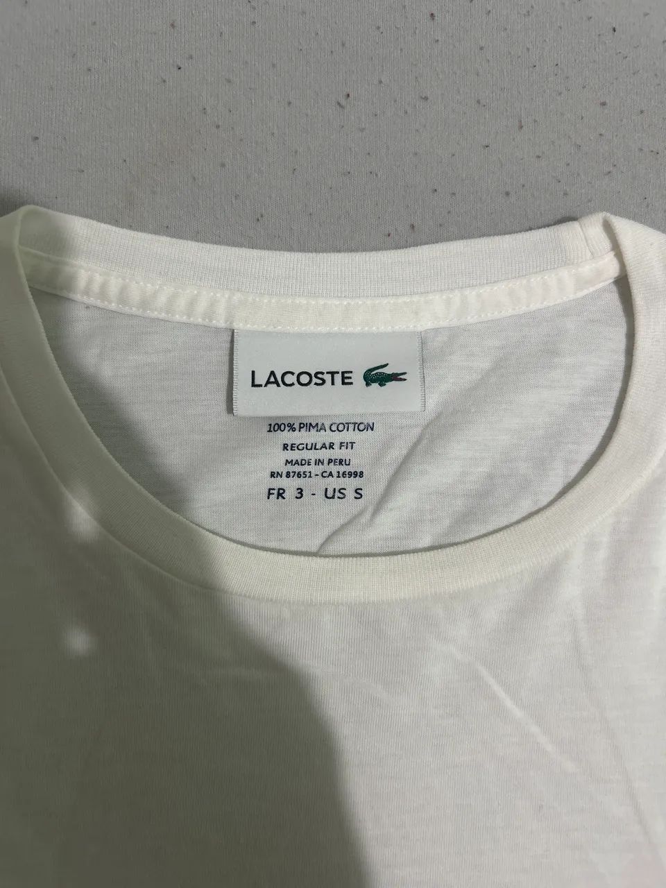 Camiseta manga longa Lacoste original  - Foto 2