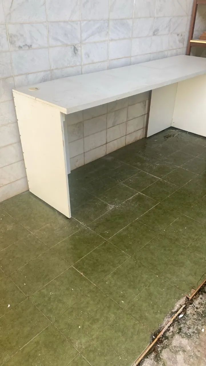 Escrivaninha aparador branca - Foto 2