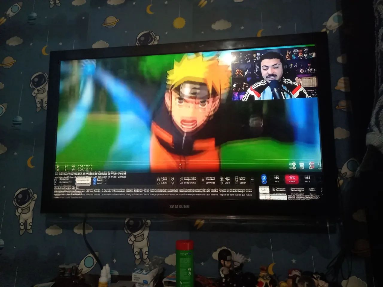 TV SAMSUNG 40 COM CHROME CAST