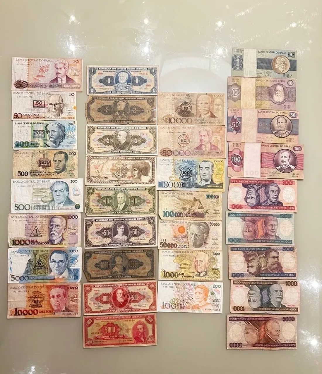 Cédulas antigas 