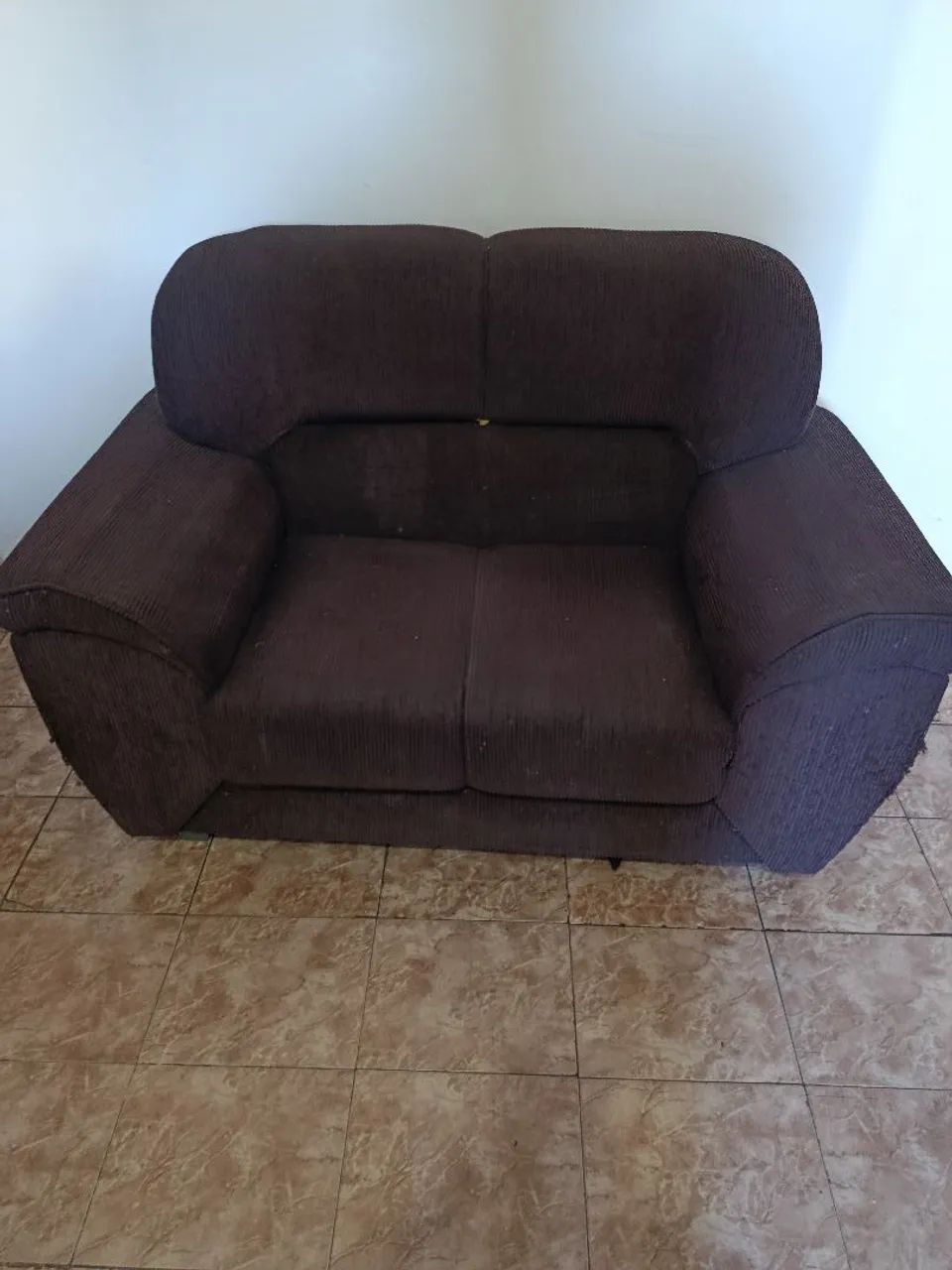Vende se sofá 2 lugares R$ 80 - Foto 2