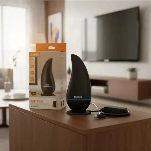 Antena digital com amplificador de sinal 