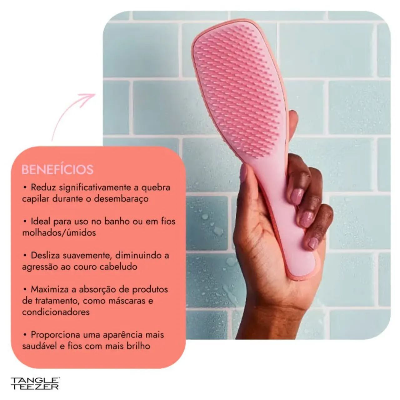 Escova tangle teezer Naturally Curly 