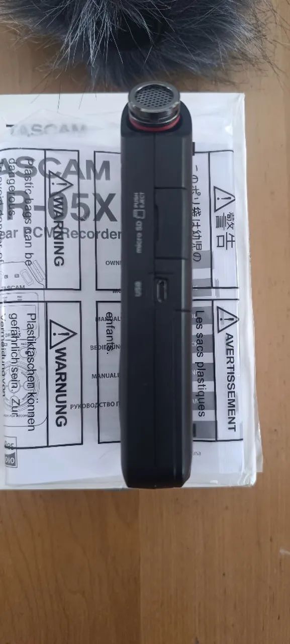 Gravador tascam DR-05X  - Foto 5