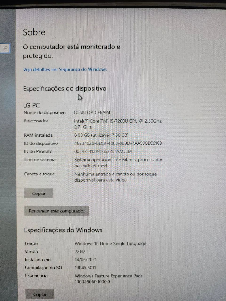 PC LG AII IN ONE excelente  - Foto 3