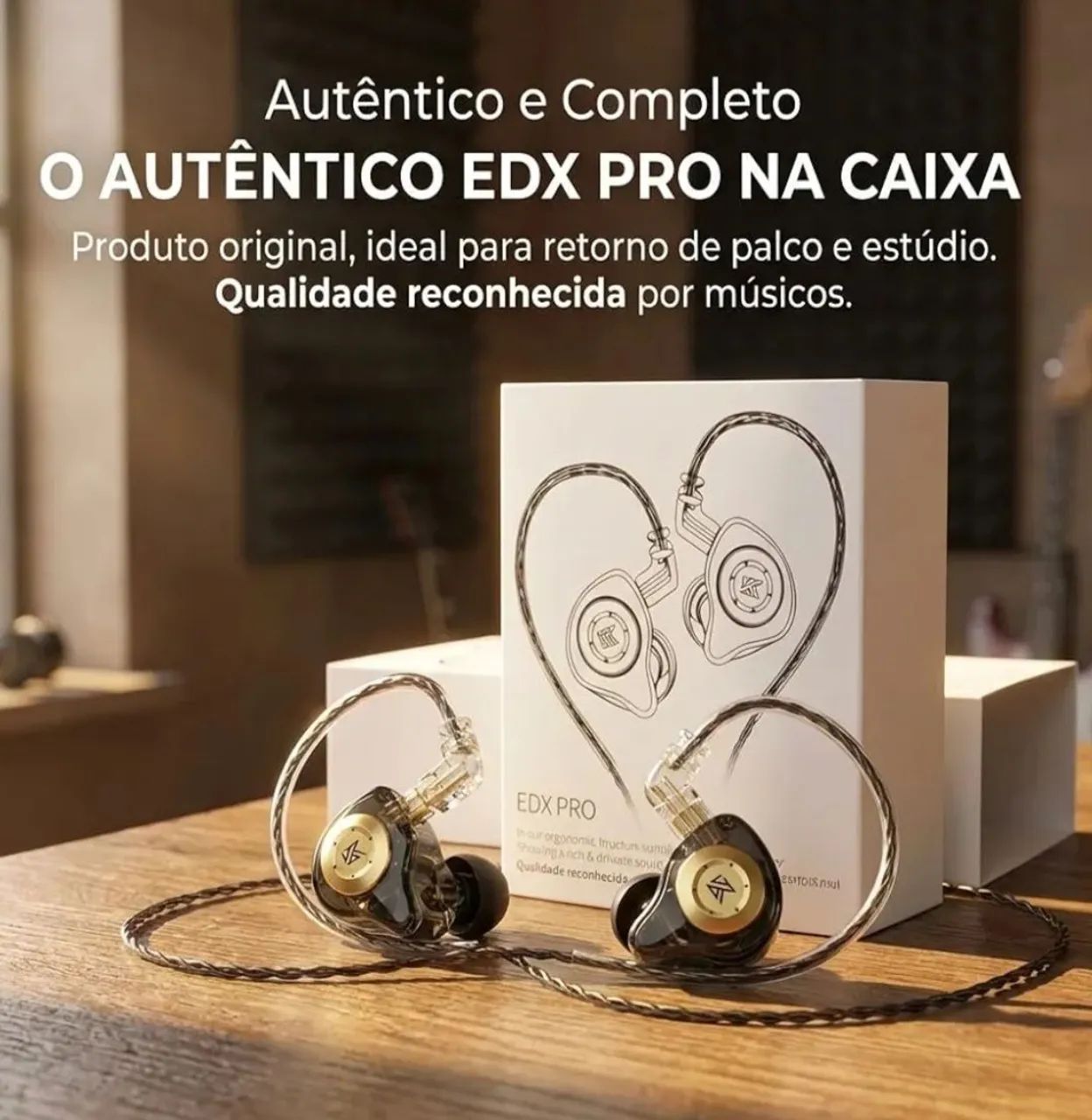 Fone Kz EDX in ear - Foto 2