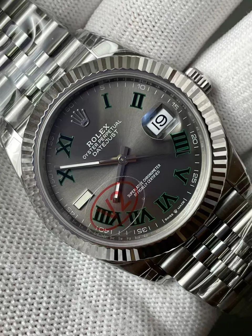 Relógio Rolex Datejust Wimbledon 126334 41mm (Fábrica VSF) - Foto 2
