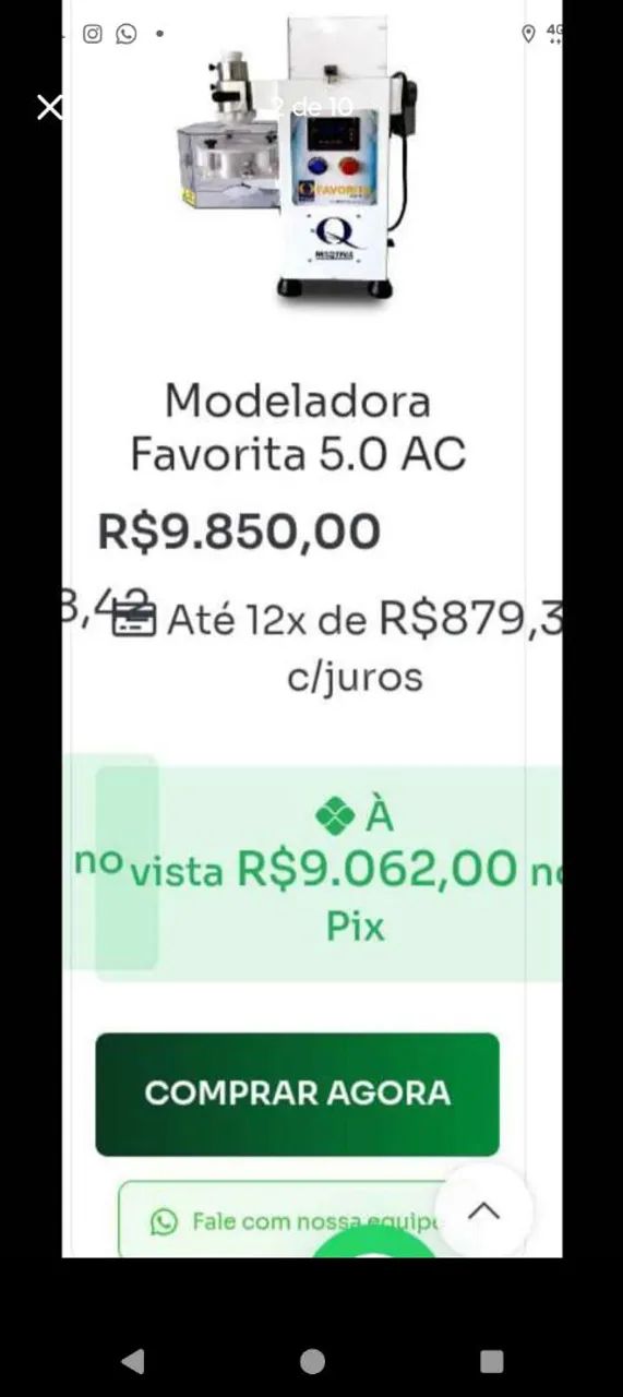 Máquina de fazer salgado - Foto 3