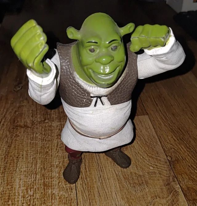 Boneco Shrek 17cm braços mexem - Foto 3