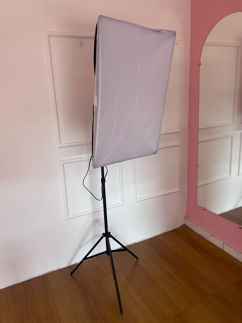 Softbox Luz 50x70cm e arco provador  - Foto 3