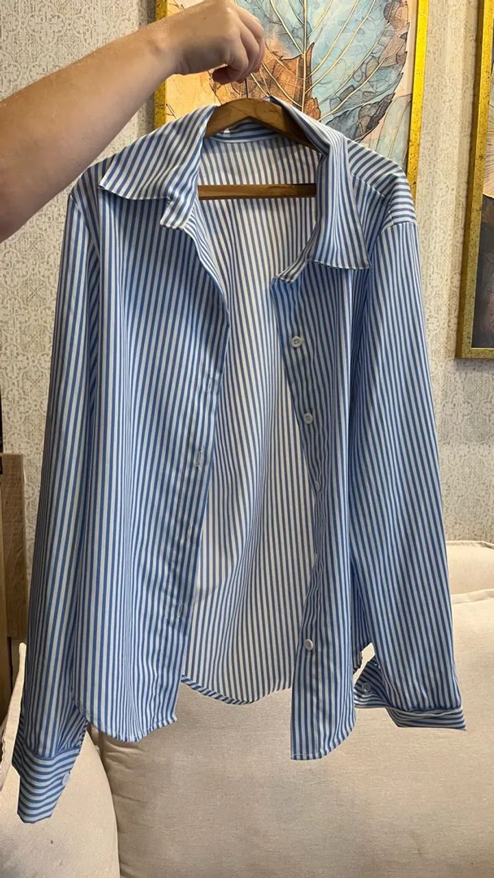 Camisa azul