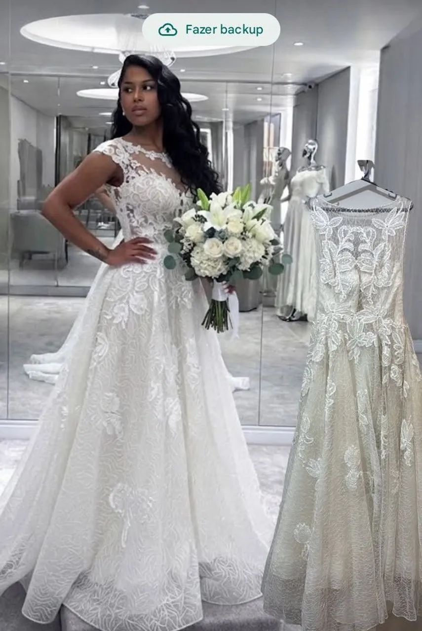 Vestido de noiva  38 e 40   tel * - Foto 2