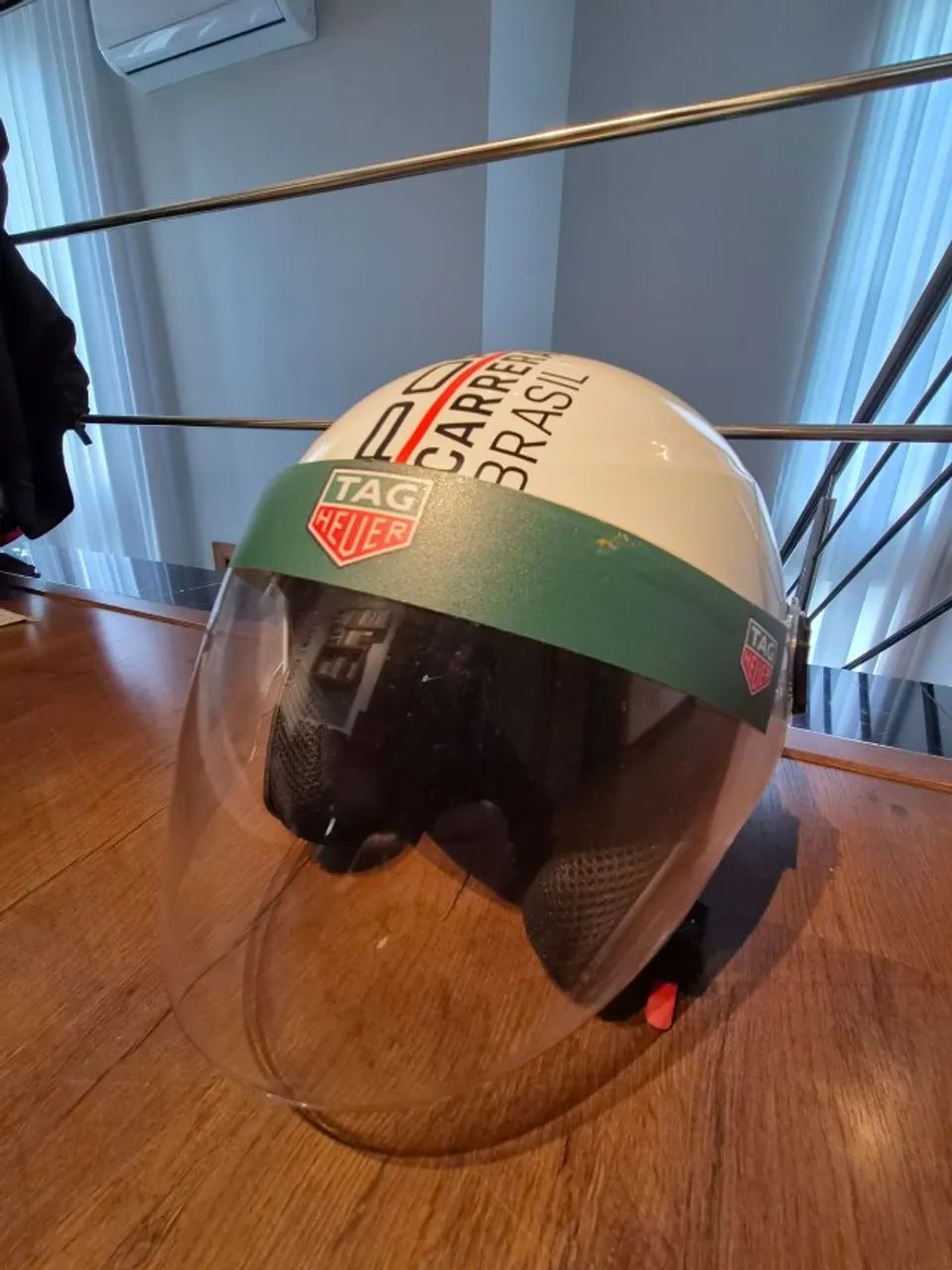 Capacete Branco TAG Tamanho 58 - Foto 2
