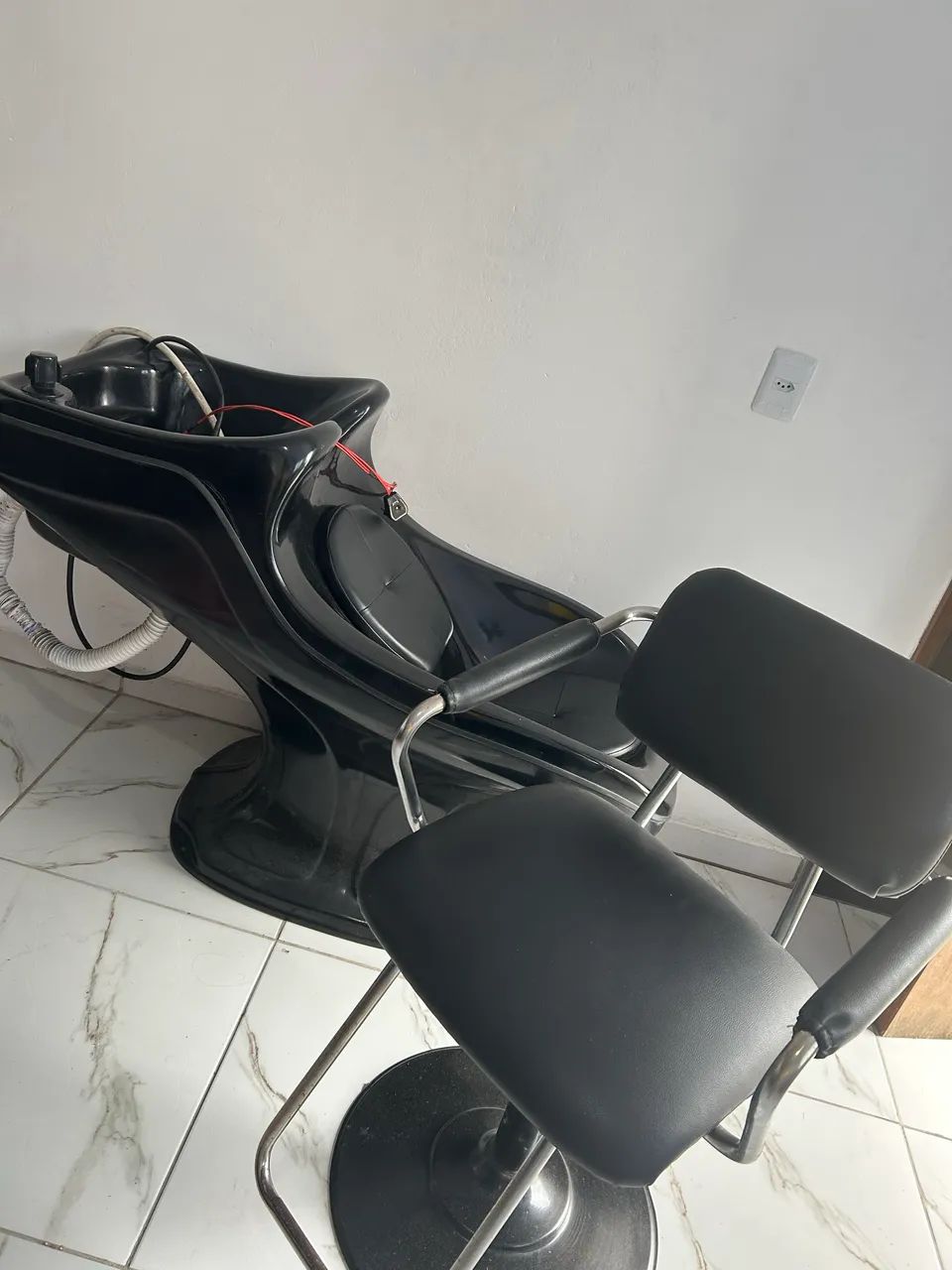 Lavatório e cadeira para salão  - Foto 2