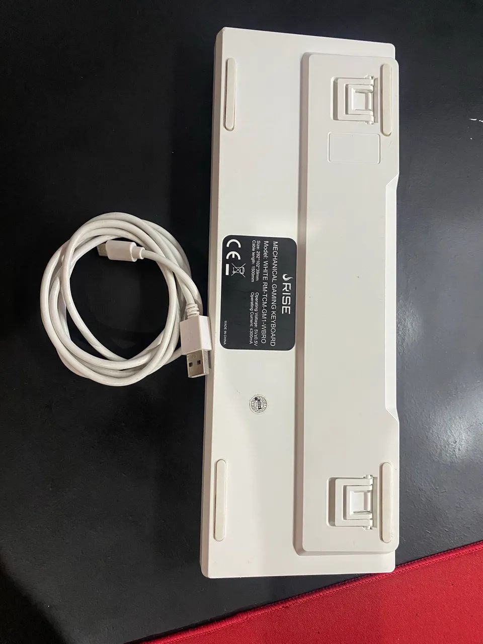 Teclado mecânico rise 60% switch marrom  - Foto 2