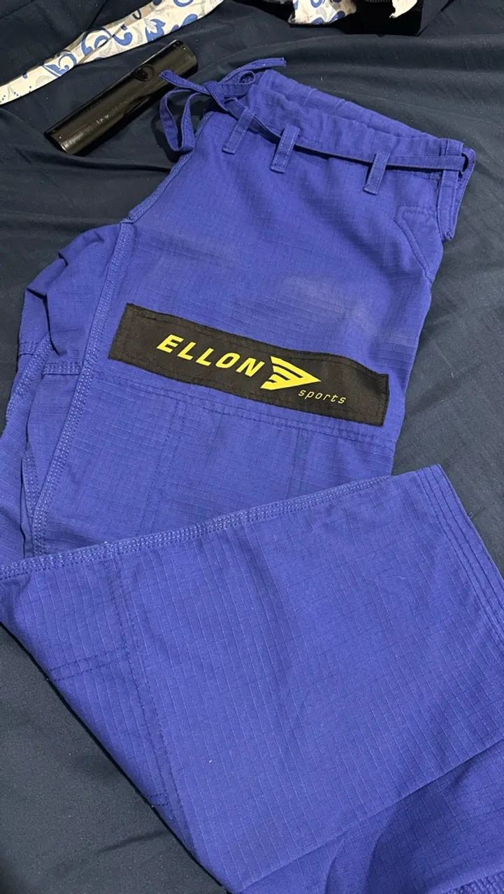 Kimono Azul Trançado - Foto 4