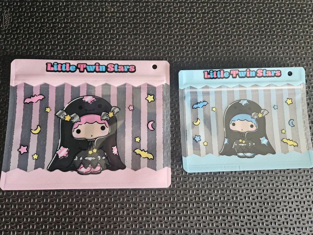 Kit com 3 saquinhos ziplock Little Twin Stars Halloween Japão  - Foto 3
