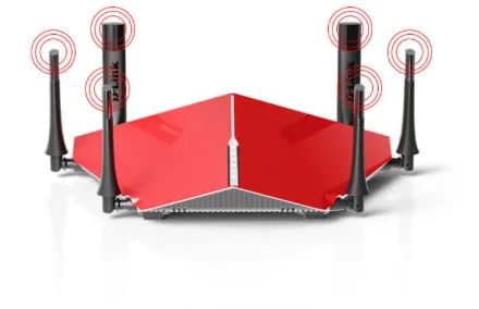 Roteador Gigabit Cloud Wireless AC3200 Tri Band DIR-890L - Foto 4