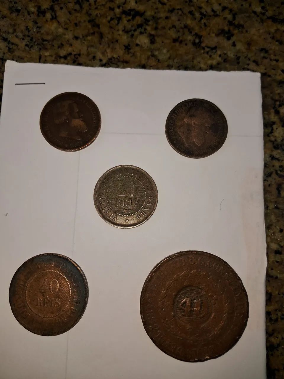 Moedas antigas 