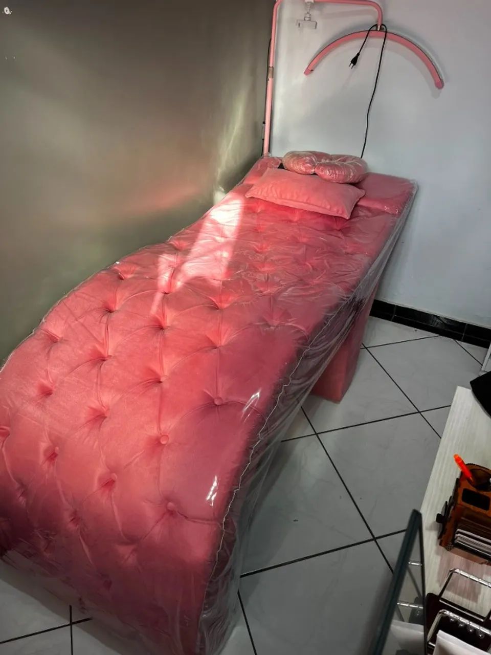 Maca estética + Mocho com regulagem + Luminária led em lua + Brinde - Foto 3
