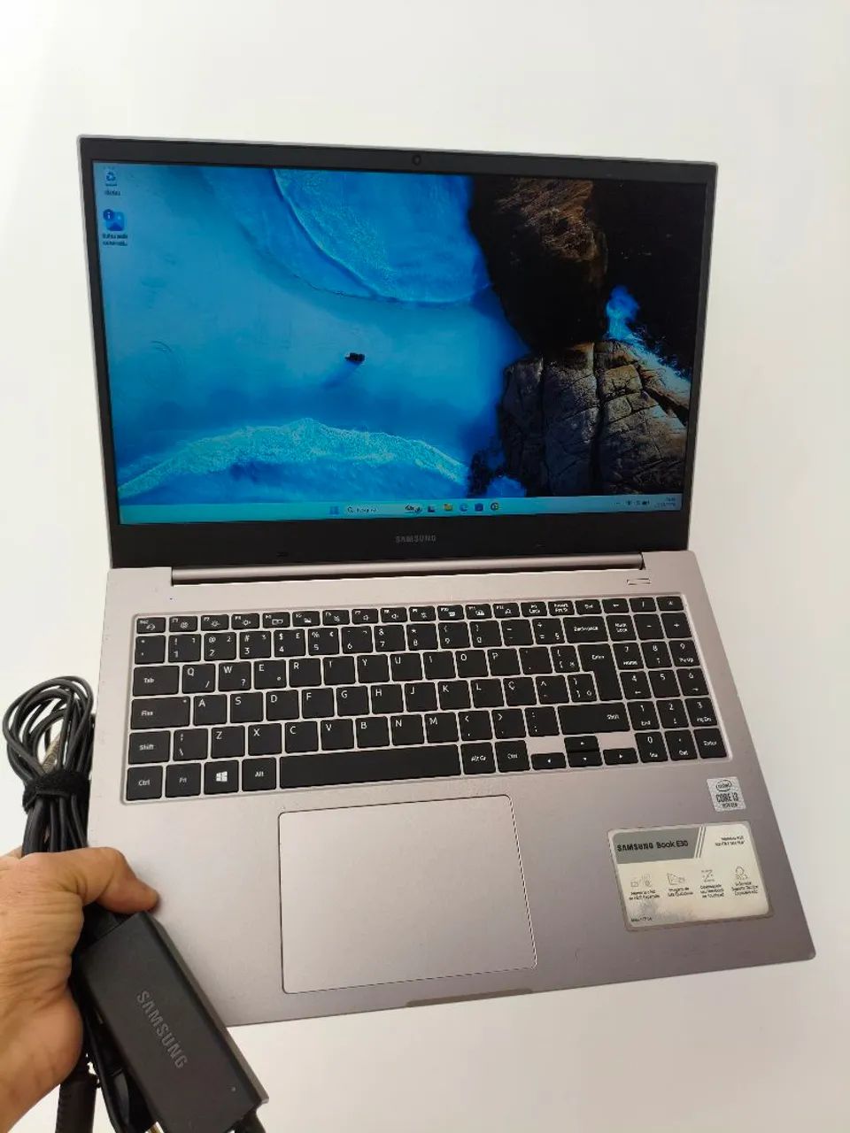 Notebook Samsung np550xcj tela 15.6