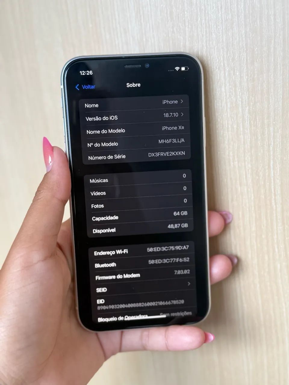 iPhone XR 64gb funcionando tudo - Celulares e Smartphones
