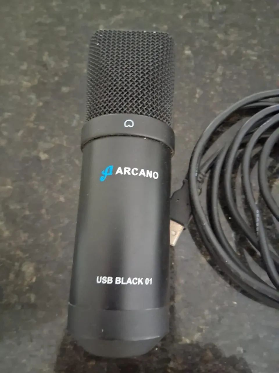 Microfone USB Arcano AM-BLACK-1 Condensador